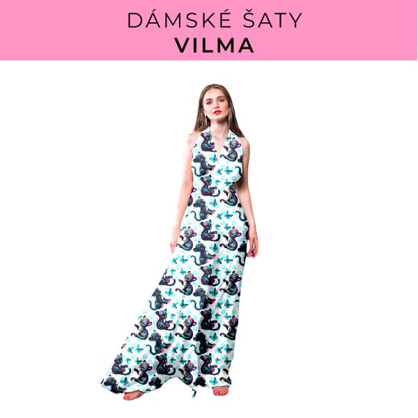 DÁMSKÝ střih - šaty Vilma