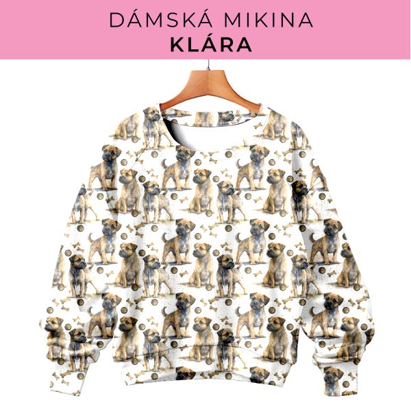 DÁMSKÝ střih - mikina Klára