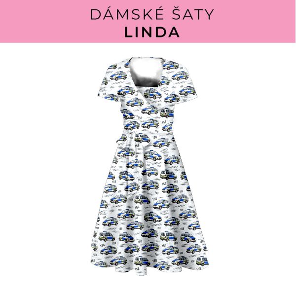 DÁMSKÝ střih - šaty Linda