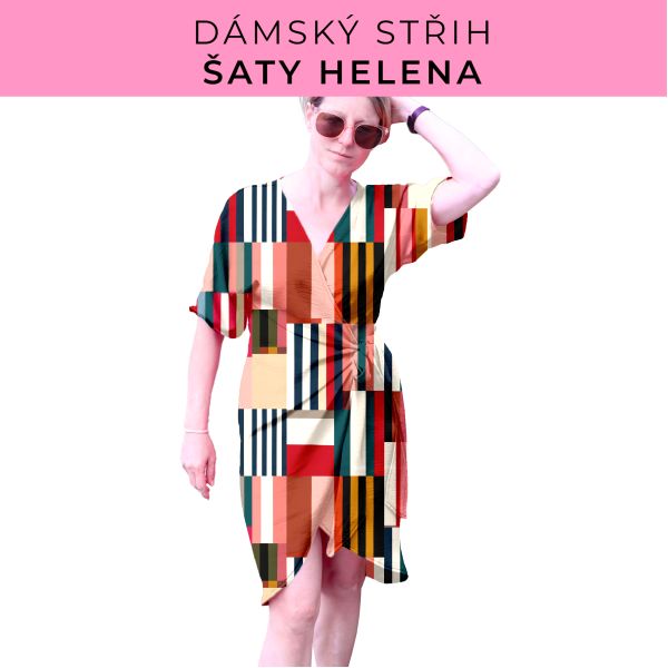 Dámský střih na šaty  Helena