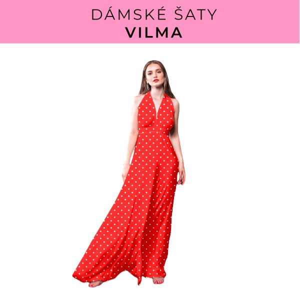 DÁMSKÝ střih - šaty Vilma