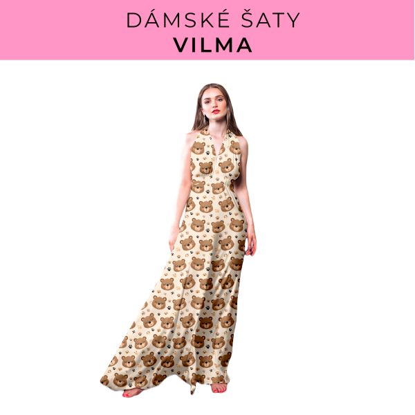 DÁMSKÝ střih - šaty Vilma