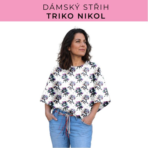Dámský střih -  triko Nikol
