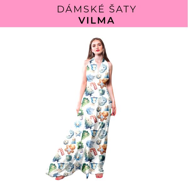 DÁMSKÝ střih - šaty Vilma