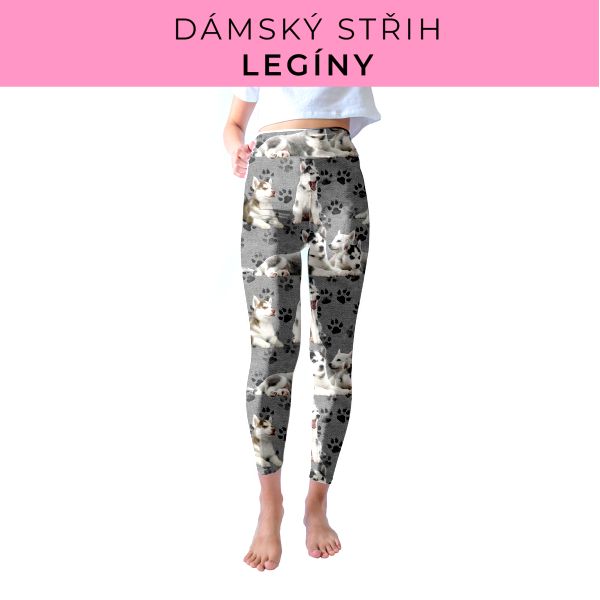 DÁMSKÝ střih - legíny SPORT - SLIM FIT