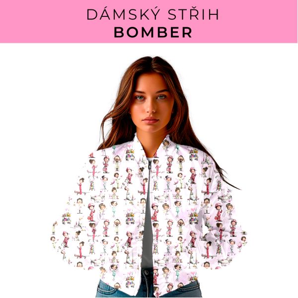 DÁMSKÝ střih - Bomber