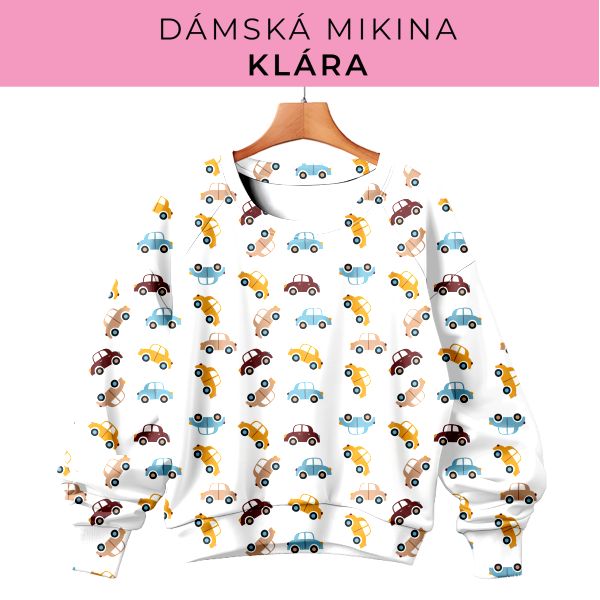 DÁMSKÝ střih - mikina Klára