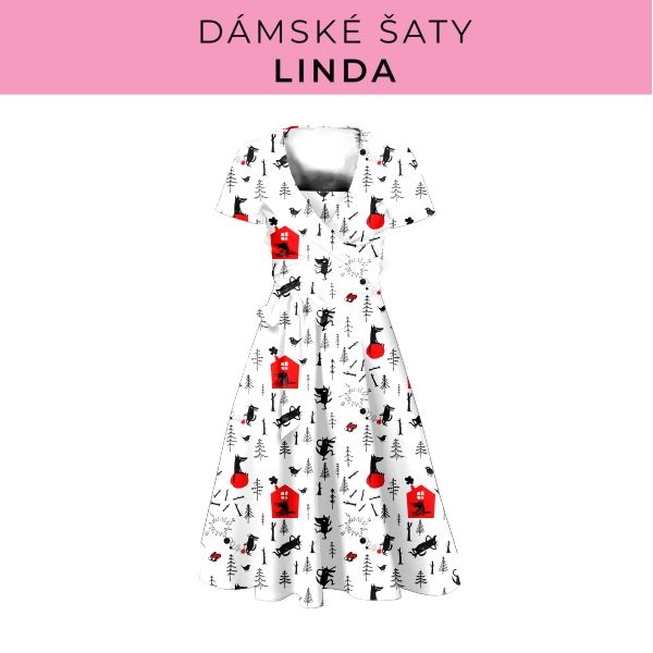 DÁMSKÝ střih - šaty Linda