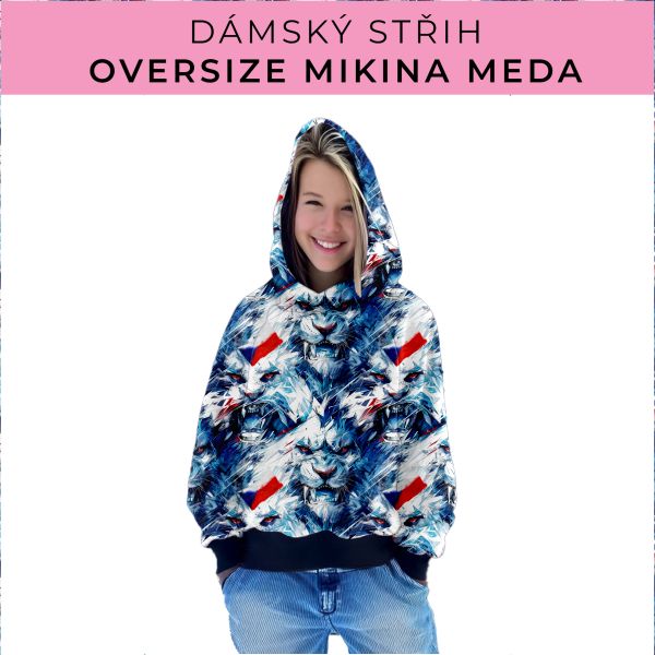 Dámský střih - mikina Meda