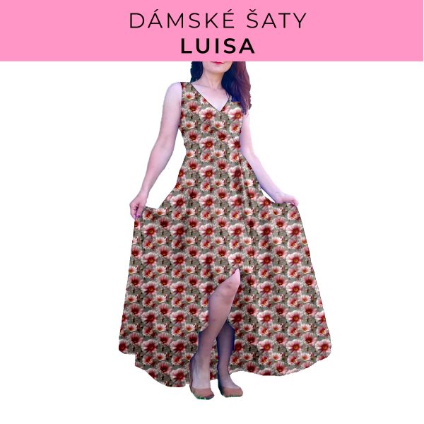 DÁMSKÝ střih - šaty Luisa
