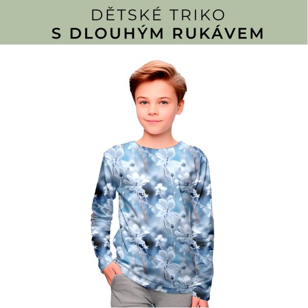 DĚTSKÝ střih - triko dlouhý rukáv
