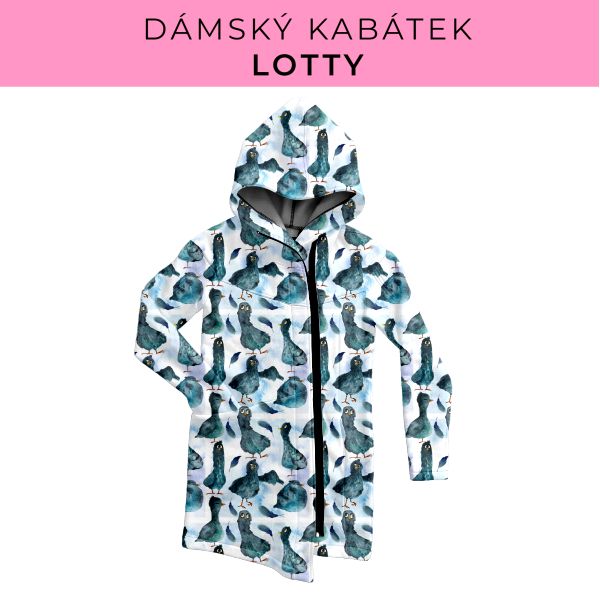 DÁMSKÝ střih - Kabátek Lotty