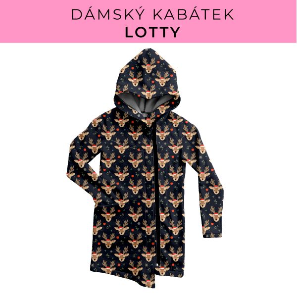 DÁMSKÝ střih - Kabátek Lotty