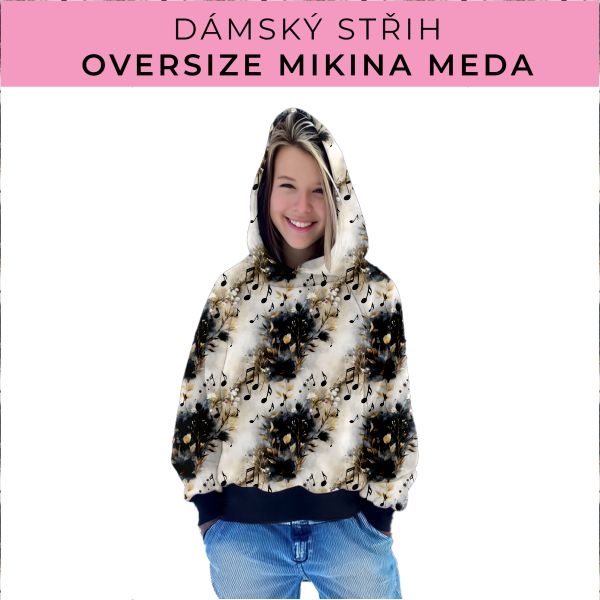 Dámský střih - mikina Meda