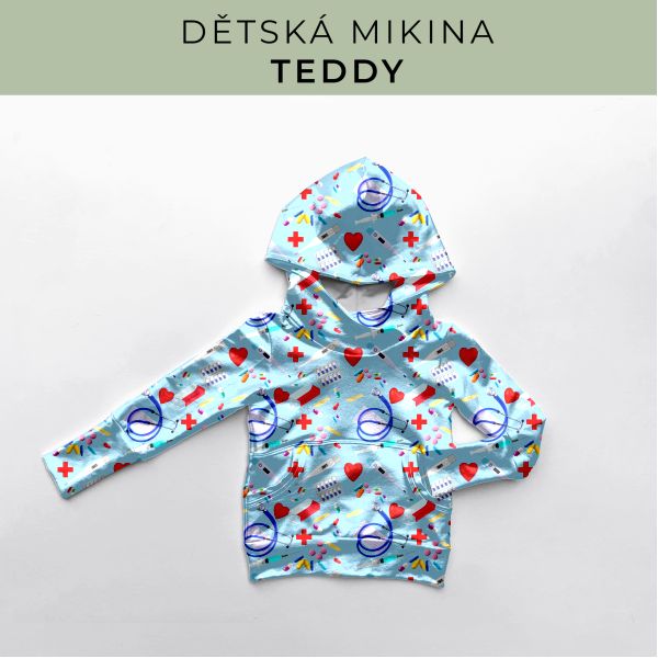 DĚTSKÝ střih - Mikina Teddy