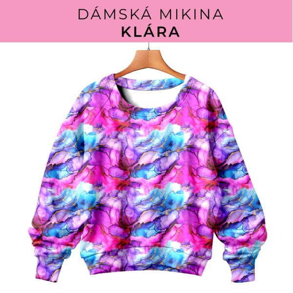 DÁMSKÝ střih - mikina Klára