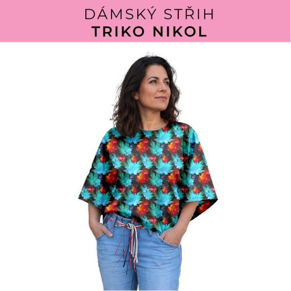Dámský střih -  triko Nikol