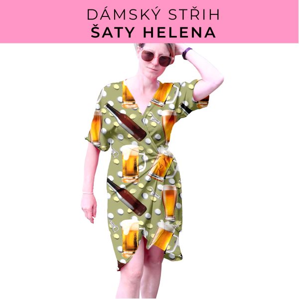 Dámský střih na šaty  Helena