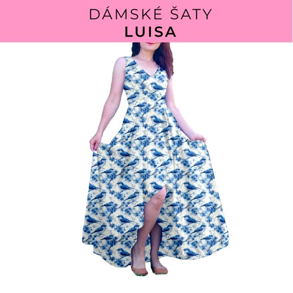 DÁMSKÝ střih - šaty Luisa