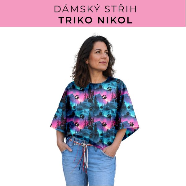 Dámský střih -  triko Nikol