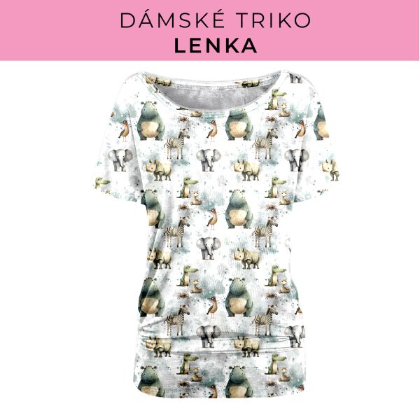 DÁMSKÝ střih - Triko Lenka