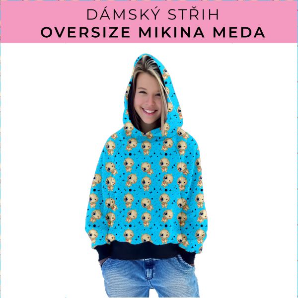 Dámský střih - mikina Meda