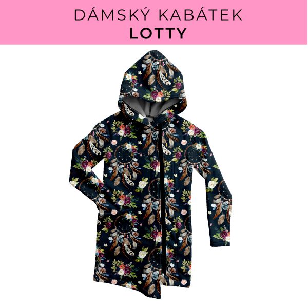 DÁMSKÝ střih - Kabátek Lotty
