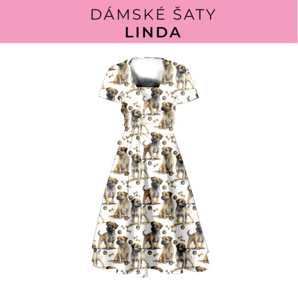 DÁMSKÝ střih - šaty Linda