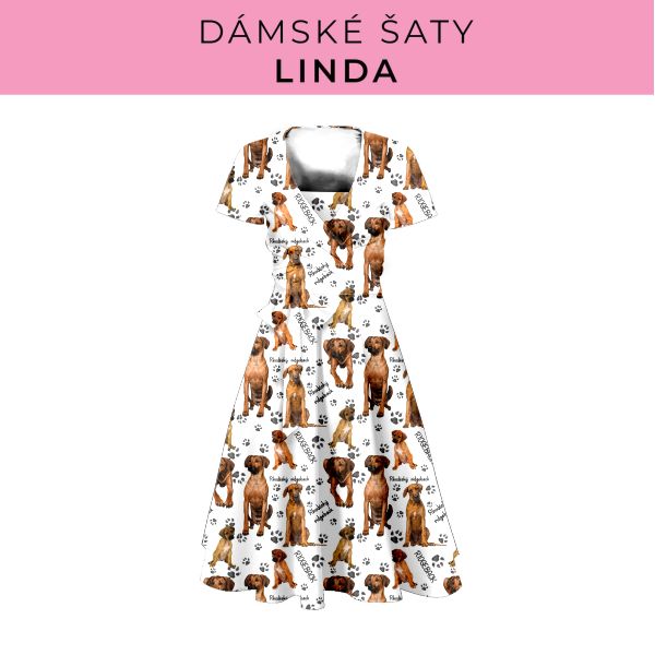 DÁMSKÝ střih - šaty Linda