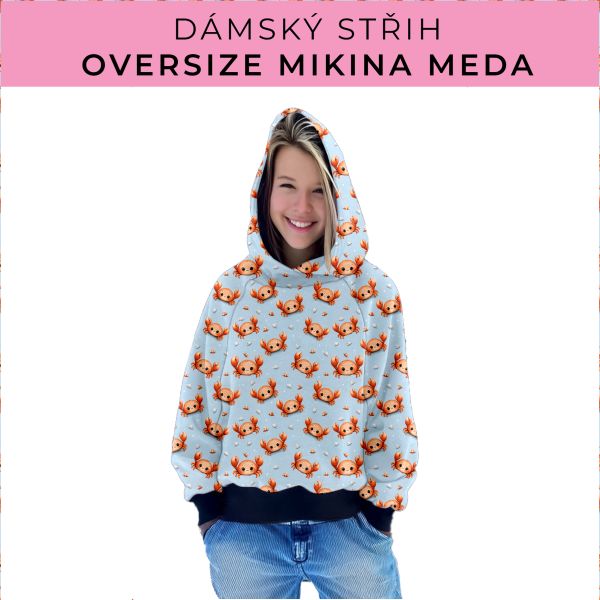 Dámský střih - mikina Meda