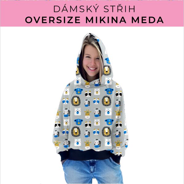 Dámský střih - mikina Meda