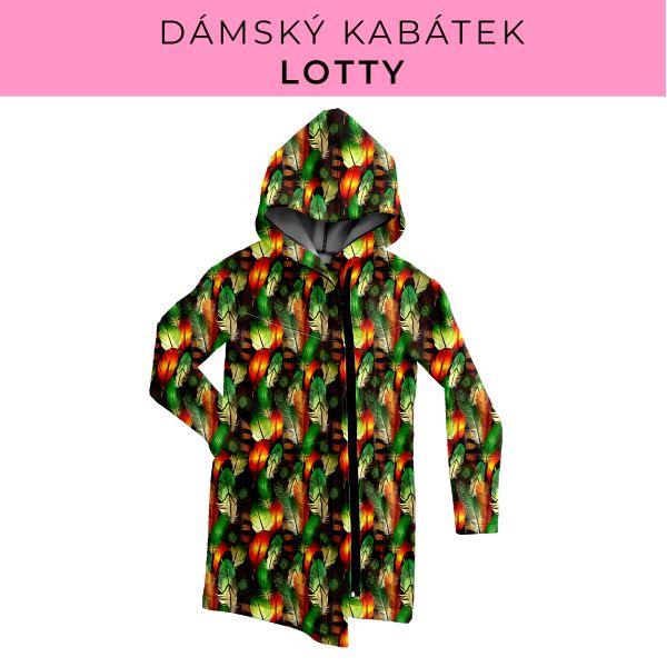 DÁMSKÝ střih - Kabátek Lotty