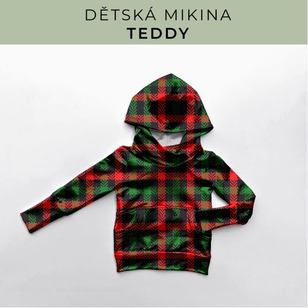 DĚTSKÝ střih - Mikina Teddy