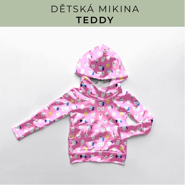 DĚTSKÝ střih - Mikina Teddy