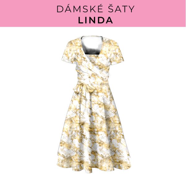 DÁMSKÝ střih - šaty Linda