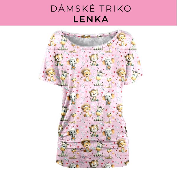 DÁMSKÝ střih - Triko Lenka