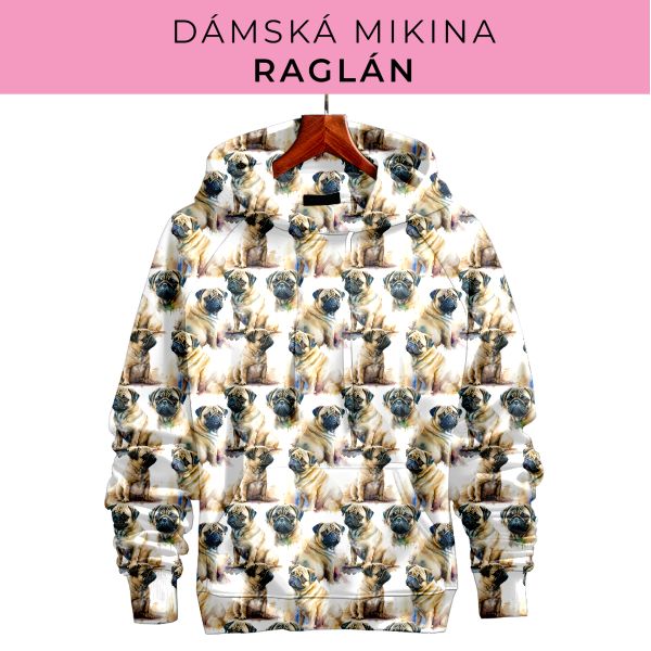 DÁMSKÝ střih - mikina raglán