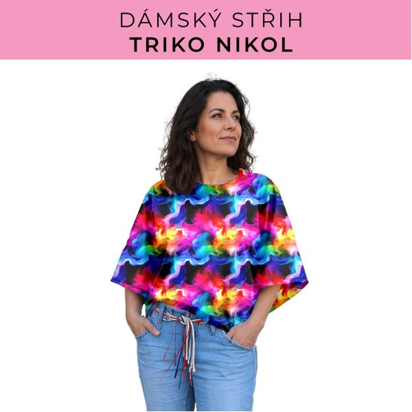 Dámský střih -  triko Nikol
