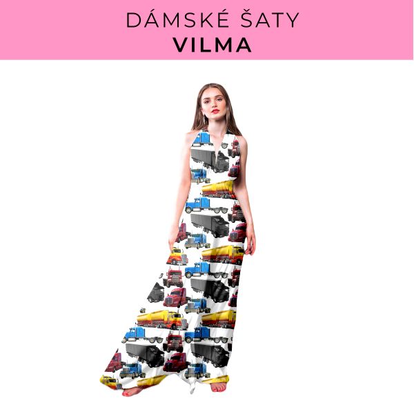DÁMSKÝ střih - šaty Vilma