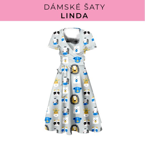 DÁMSKÝ střih - šaty Linda
