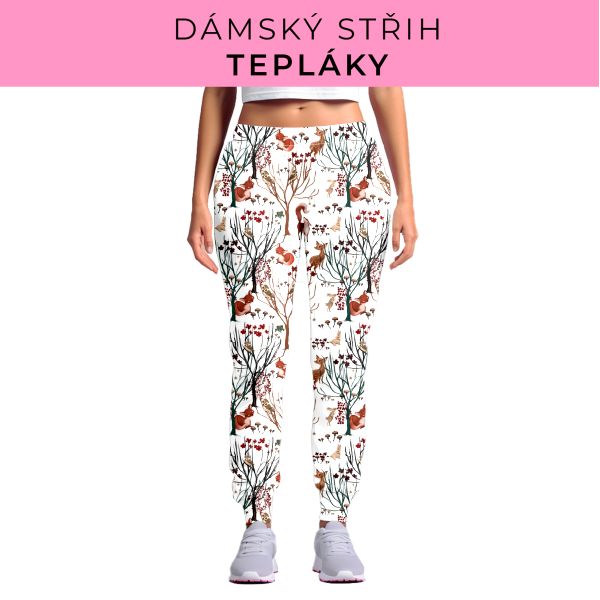 DÁMSKÝ střih - tepláky