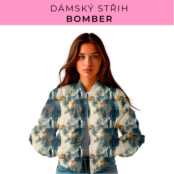 DÁMSKÝ střih - Bomber