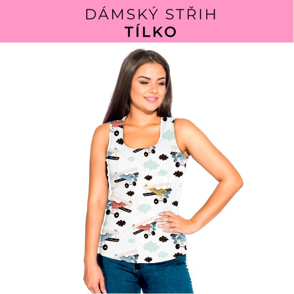 DÁMSKÝ střih - Tílko a kalhoty 