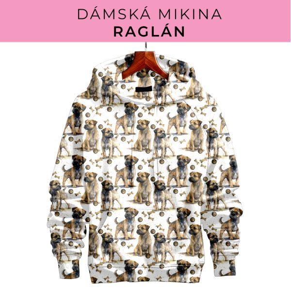 DÁMSKÝ střih - mikina raglán