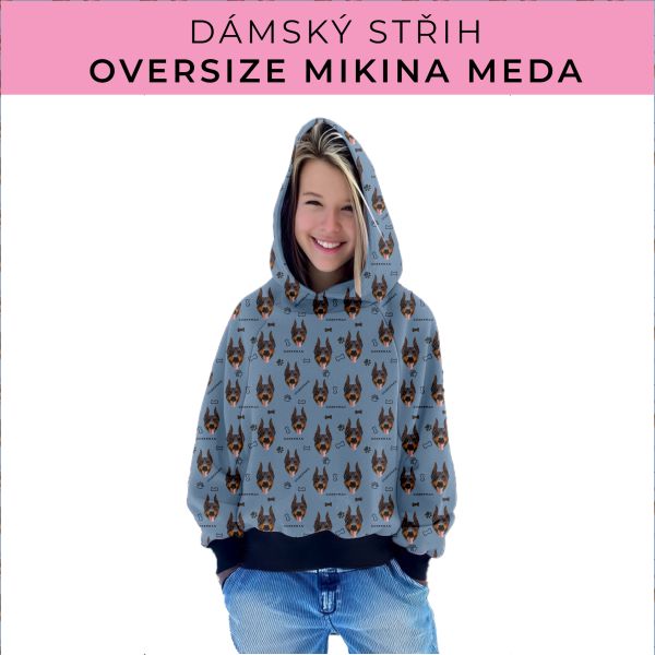 Dámský střih - mikina Meda