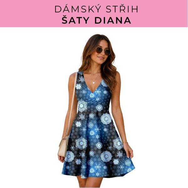 Dámský střih - šaty Diana