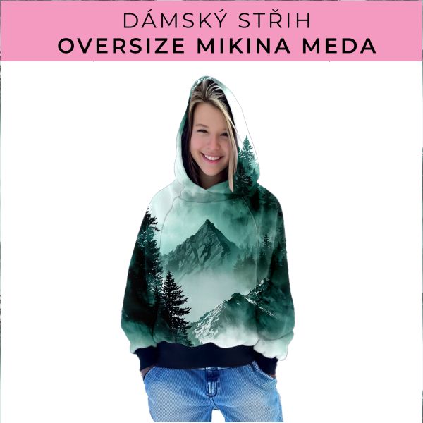 Dámský střih - mikina Meda