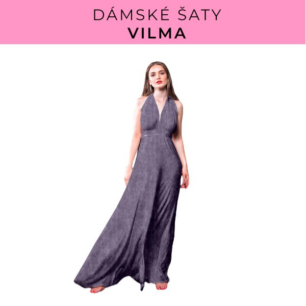 DÁMSKÝ střih - šaty Vilma