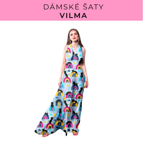 DÁMSKÝ střih - šaty Vilma