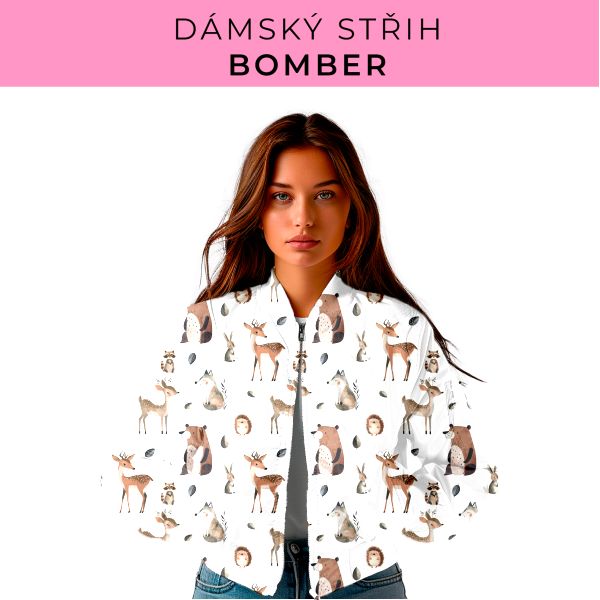 DÁMSKÝ střih - Bomber